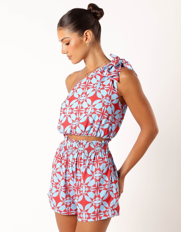 Petal & Pup - Gretel Short Set - Blue Red