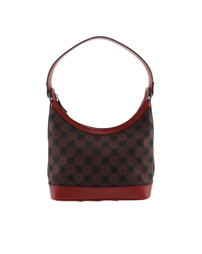Pre-Loved by Azura Reborn - Pre-Loved Gancini Canvas Shoulder Bag