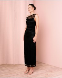 Azzurielle - Blair Off Shoulder Maxi Dress