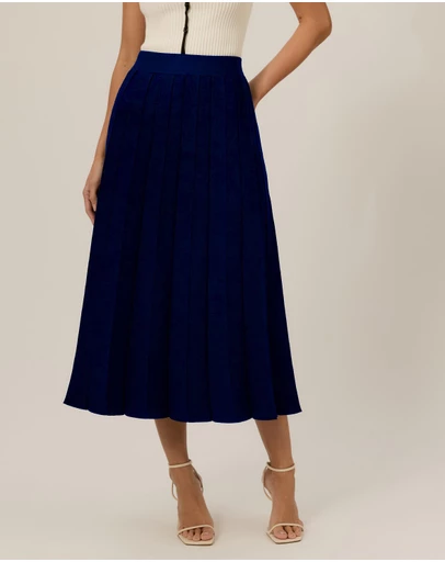 Tussah - Lisa Pleated Knit Skirt