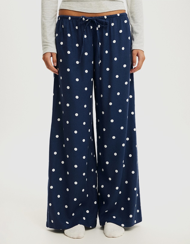 Cotton On Body - Cloud Soft Flannel Wide Leg Pants