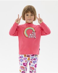 Rock Your Kid - No Bad Days Long Sleeve Jessica Frill T-Shirt