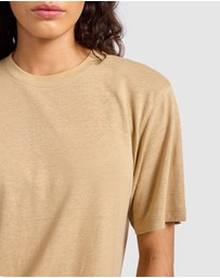 Seafolly - Slub Linen Boyfriend T-Shirt
