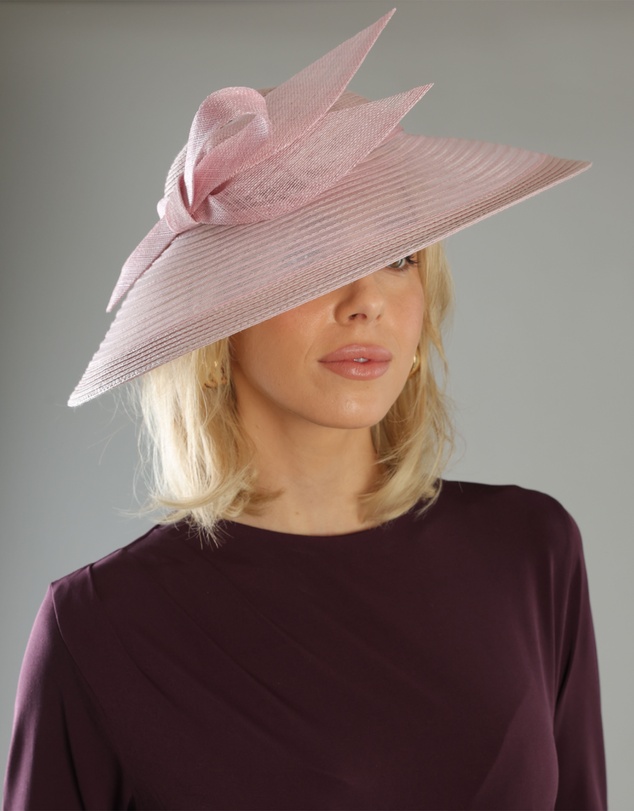 Morgan & Taylor - Josephine Fascinator in Pink