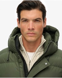 Superdry - Hooded Sports Puffer Mid Jacket