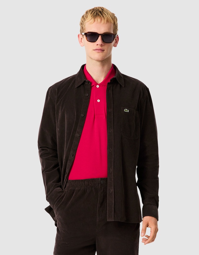 Lacoste - Essential LS Reg Fit Cord Shirt