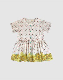 Banabae - Polka Dot Swirl Dress