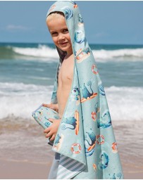 Sky Gazer - Sand Free Towel Hooded Towel- Marley