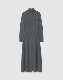 & Other Stories - Merino Wool Turtleneck Maxi Dress