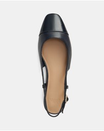 Wittner - Dame Leather Slingbacks Flats