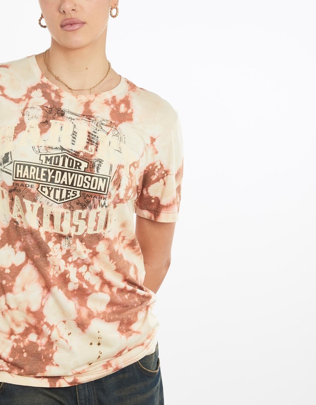 Vintage by The Real Deal - Pre Loved - Vintage Harley Davidson Tie Dye Tee