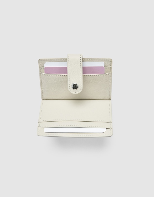 Globite - Leather RFID Card Holder Snap Button