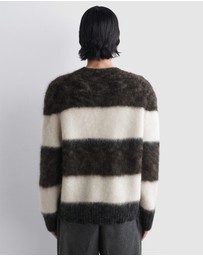 COS - Colour-Block Mohair Crew-Neck Jumper