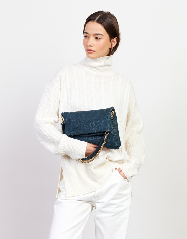 SABEN - Daria Shoulder Bag Hunter Green Bubble