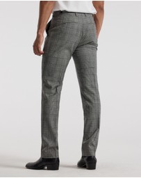 Calibre - Glen Check Suit Pants Grey