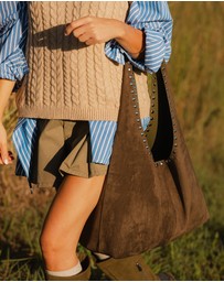Louenhide - Hailey Suedette Shoulder Bag