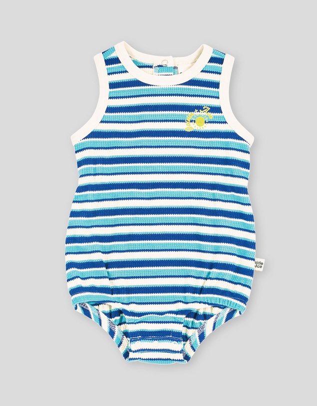 Goldie + Ace - Waffle Bubble Romper - Babies