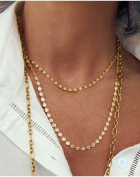 Arms Of Eve - Atlas Gold Necklace