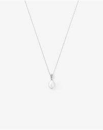 Michael Hill - Two-Row Cultured Freshwater Baroque Pearl Pendant in Sterling Silver