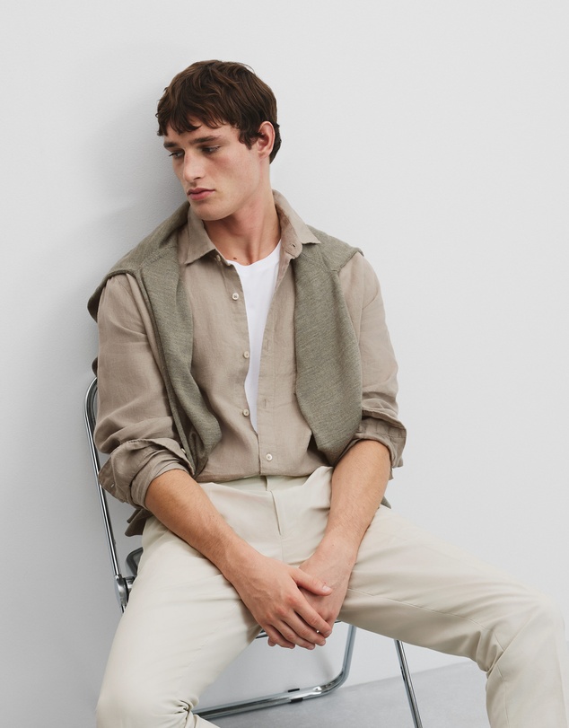 Country Road - Organically Grown Linen Regular Fit Shirt