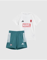 adidas Sportswear - Marvel Spider-Man Tee Set - Babies-Kids