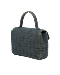 Pre-Loved by Azura Reborn - Pre-Loved Reissue 2.55 Chocolate Bar Denim Top Handle Flap