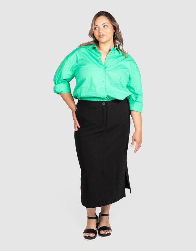 Love Your Wardrobe - Bronte Cotton Overshirt