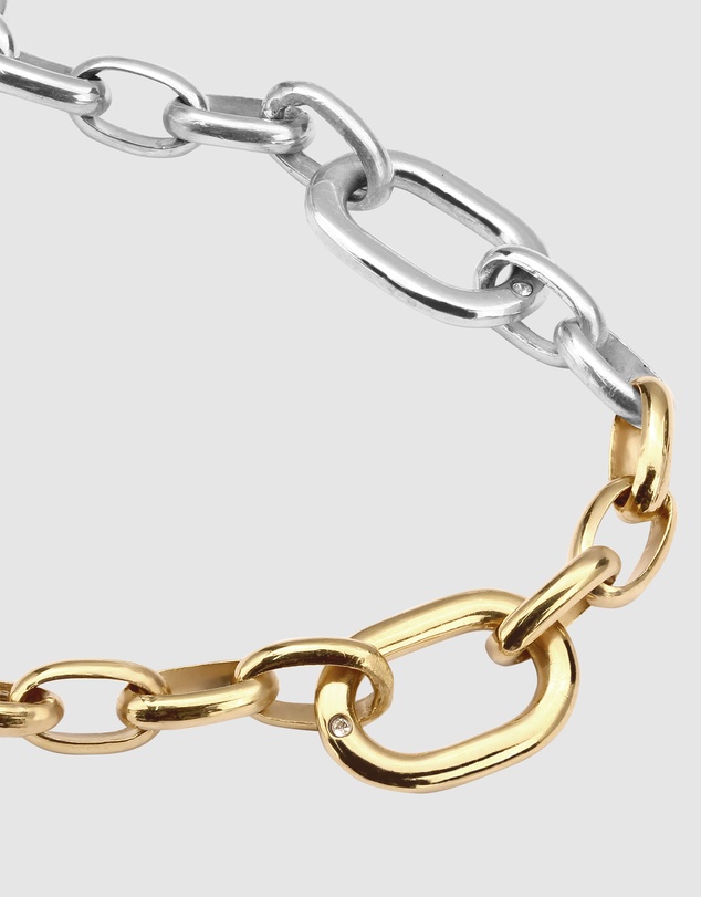 Elli Jewelry - Bracelet Bicolor Crystal 925 Sterling Silver