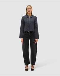 Neuw - Pinstripe Zip Jacket