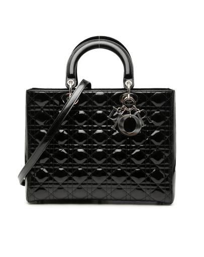 Pre-Loved by Azura Reborn - Pre-Loved Large Patent Cannage Lady Dior