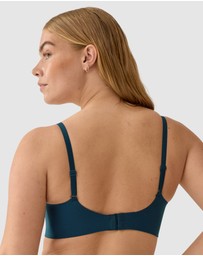 Naturana - Jacquard Lightly-Padded Side Smoothing Wirefree Bra