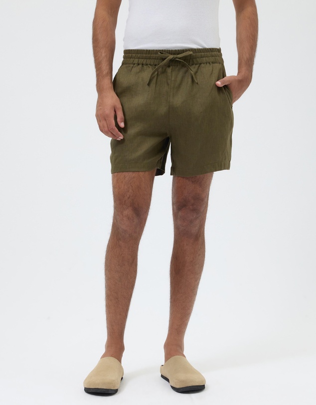 AERE - Euro Resort Linen Shorts