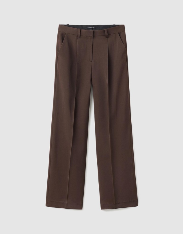 M.N.G - Straight Mid-Rise Suit Trousers