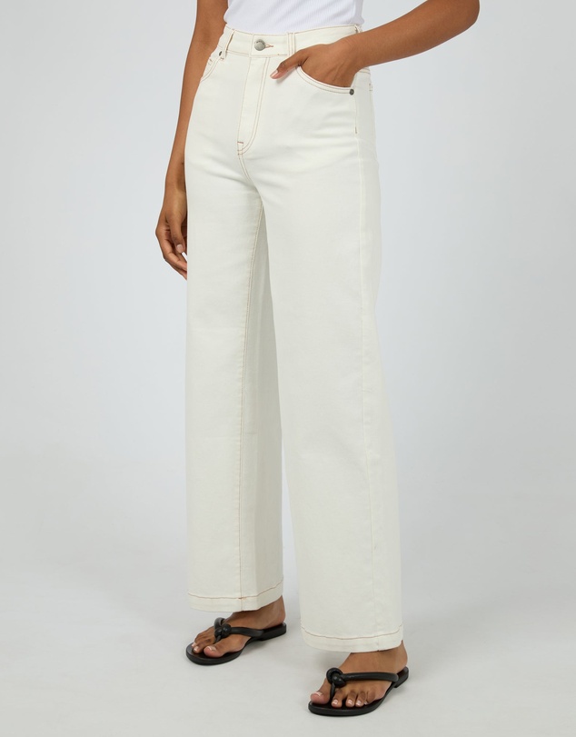 All About Eve - Jacqui Wide Leg Vintage White
