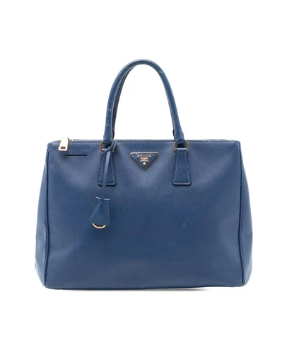 Pre-Loved by Azura Reborn - Pre-Loved Large Saffiano Lux Galleria Double Zip Tote