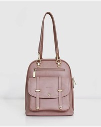 Belle & Bloom - 5th Ave Leather Backpack