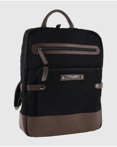 Police - Wings Canvas Backpack with Laptop Sleeve