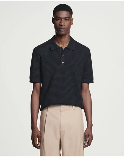 COS - Guy Cotton Stitch Polo