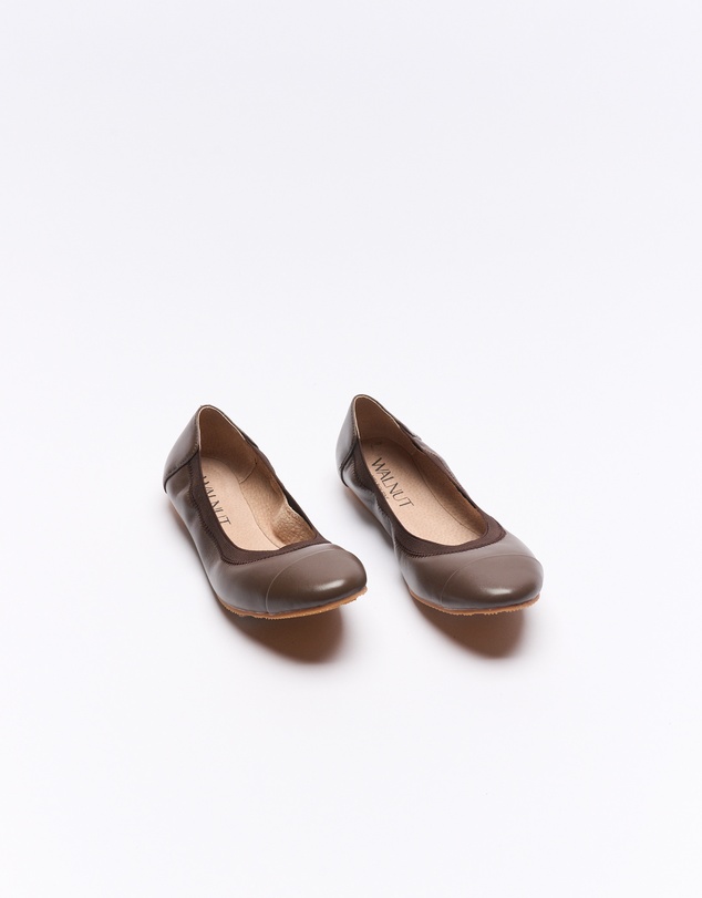 Walnut Melbourne - Ava Leather Ballet