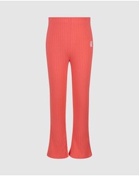 Rock Your Kid - Disco Flare Legging in Raspberry