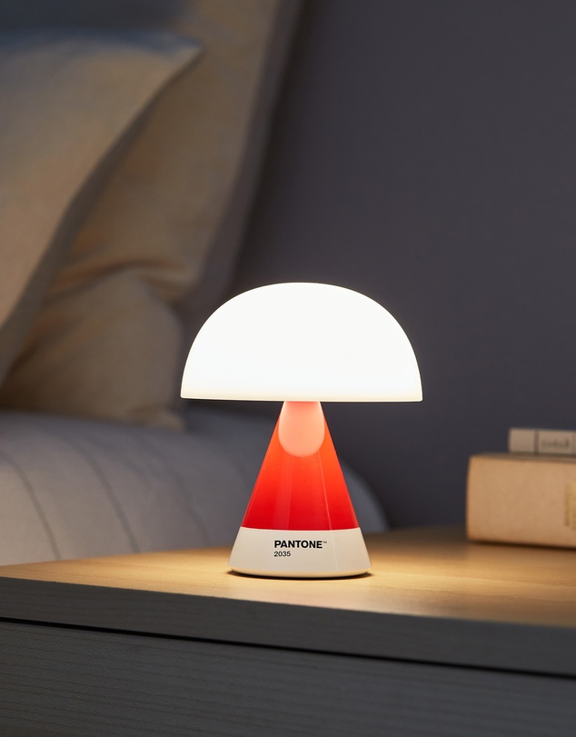 Lexon - Lexon Mina M Medium Portable Led Lamp PANTONE -2035 Red