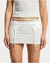 Jaded London - Layered Underwear Mini Skirt