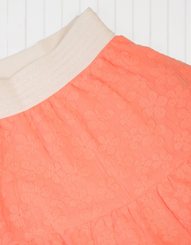 B.Nosy - Romy Floral Neon Skirt - Kids-Teens