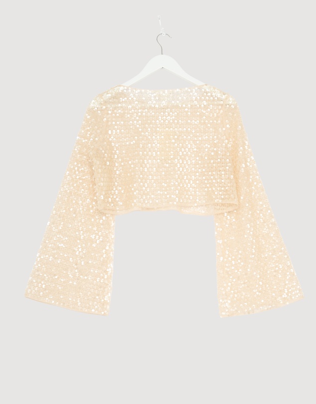 Revibe - Repaired Shona Joy Everly Long Sleeve Top - AU 6