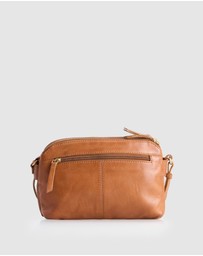 Evity - Elise Leather Weave Crossbody Bag