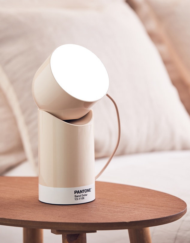 Lexon - Lexon Orbe Portable Led Lamp With Moving Head PANTONE - Sand