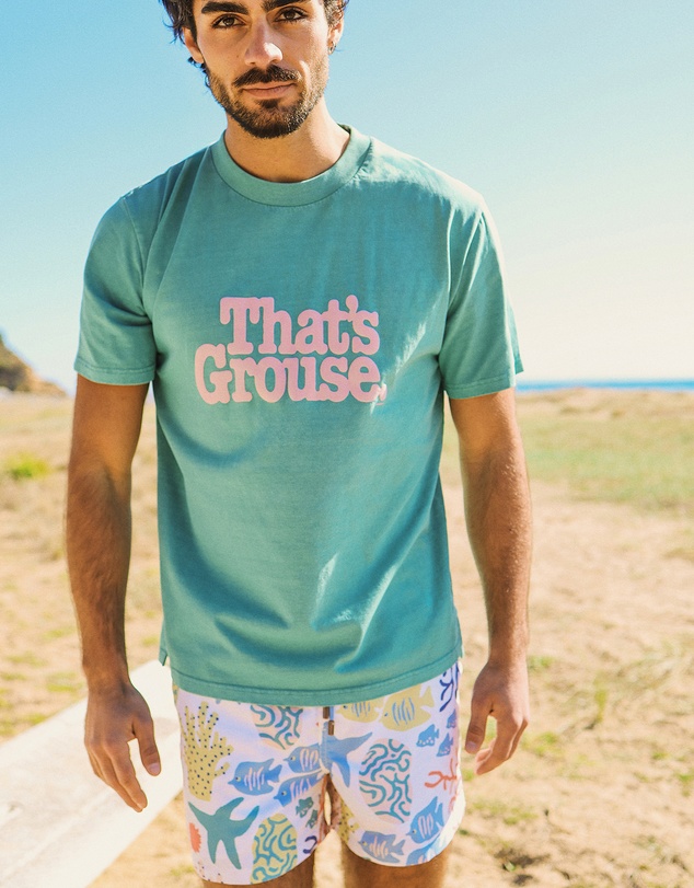 Skwosh - That's Grouse Slang Tee in Green