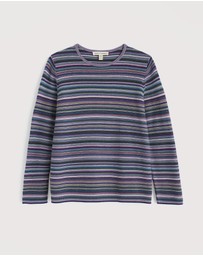 Seasalt - Seasalt Cornwall Purple Makers Cotton Jumper