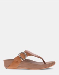 Mia Vita - Faith Toe Post Sandal - Tan