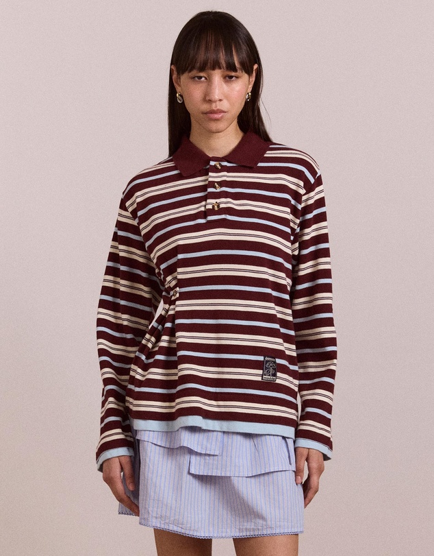 Damson Madder - Noah Cinch Layered Rugby